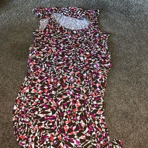 Geometric pattern dress